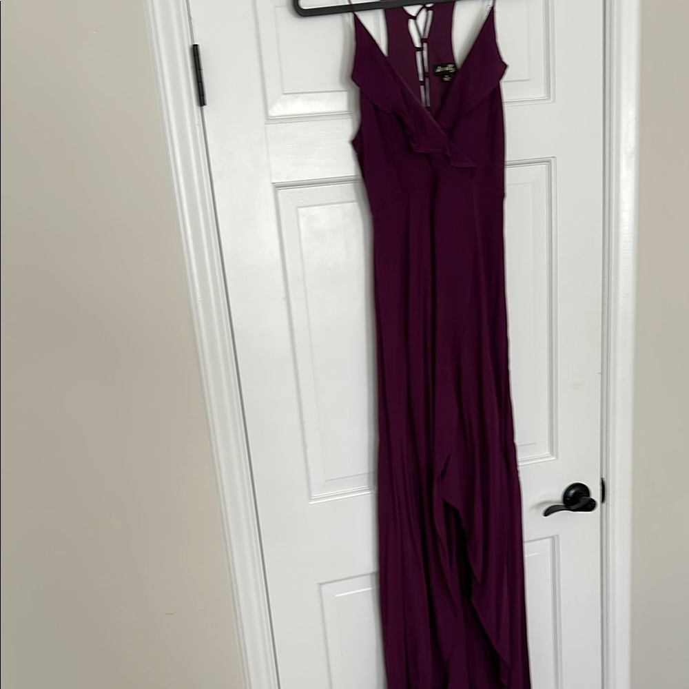 Elegant Purple Women's Dress